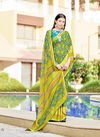 SENHORA Heavy Georgette Designer Fancy Wear Latest Saree Collection 